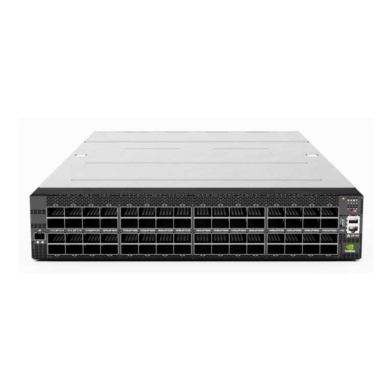 NVIDIA SN5600 (920-9N42F-00RI-7C0) Spectram-4 800GbE OSFP 2U Ethernet Switch